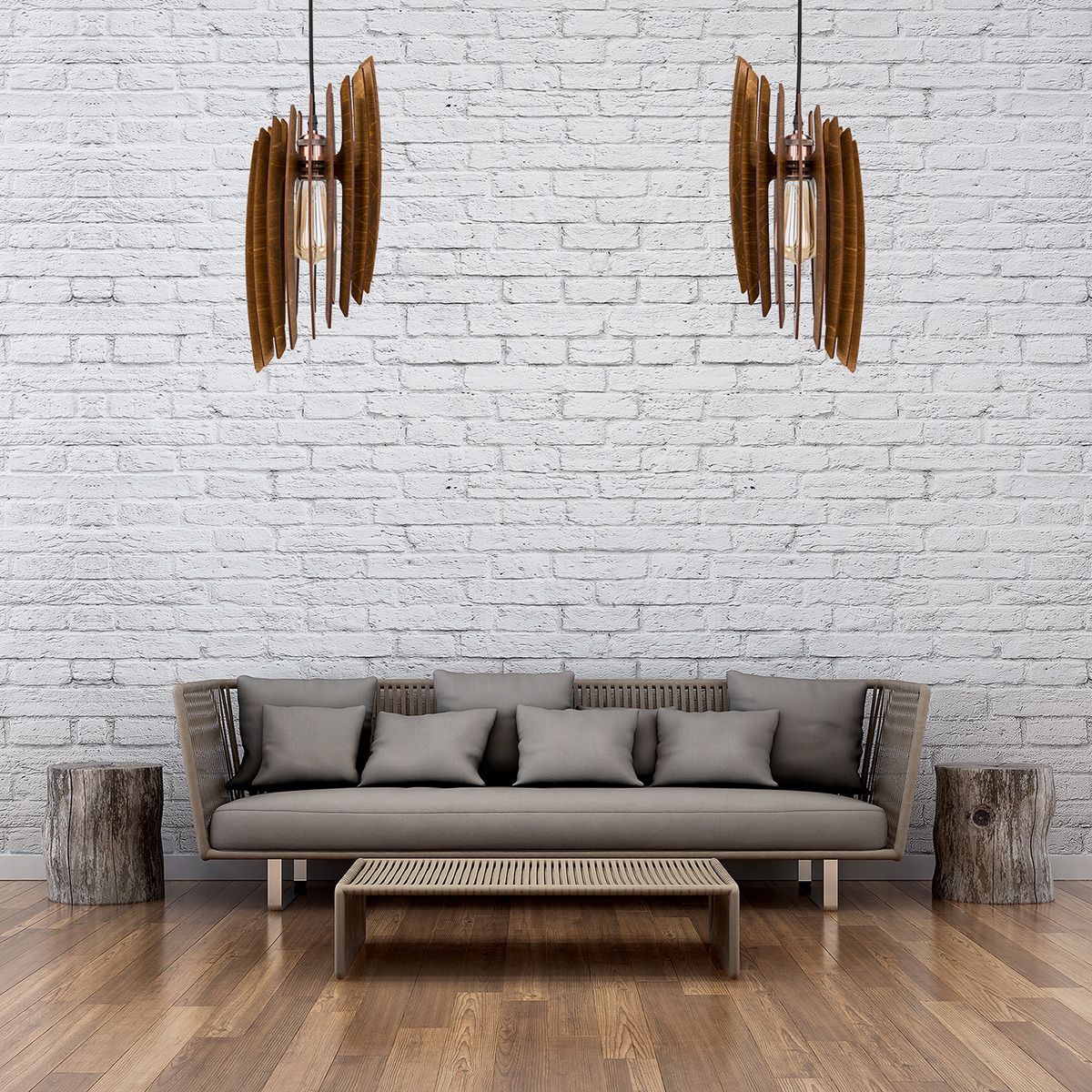 Wood Pendant Lights